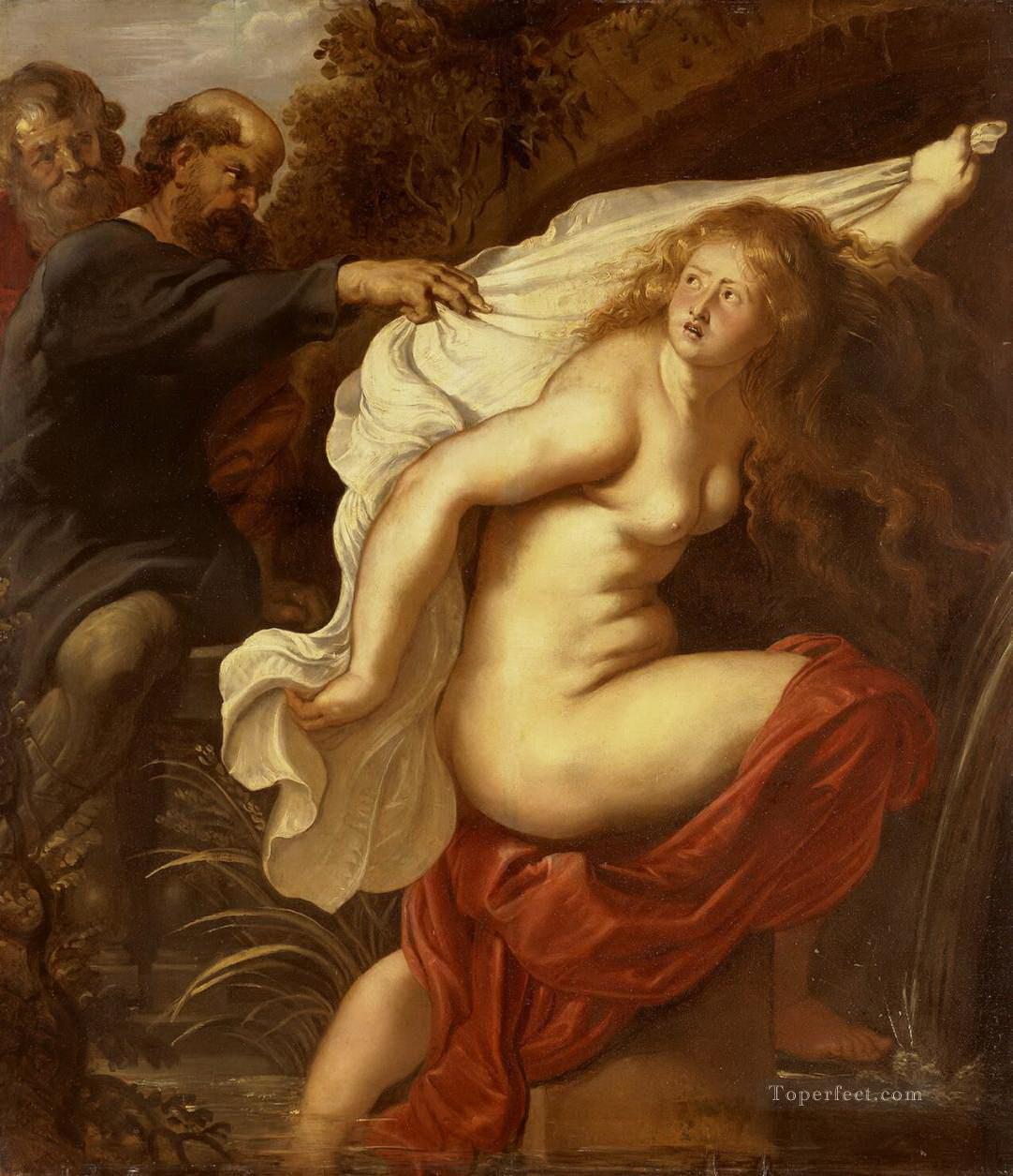 susanna and the elders 1 Peter Paul Rubens Oil Paintings